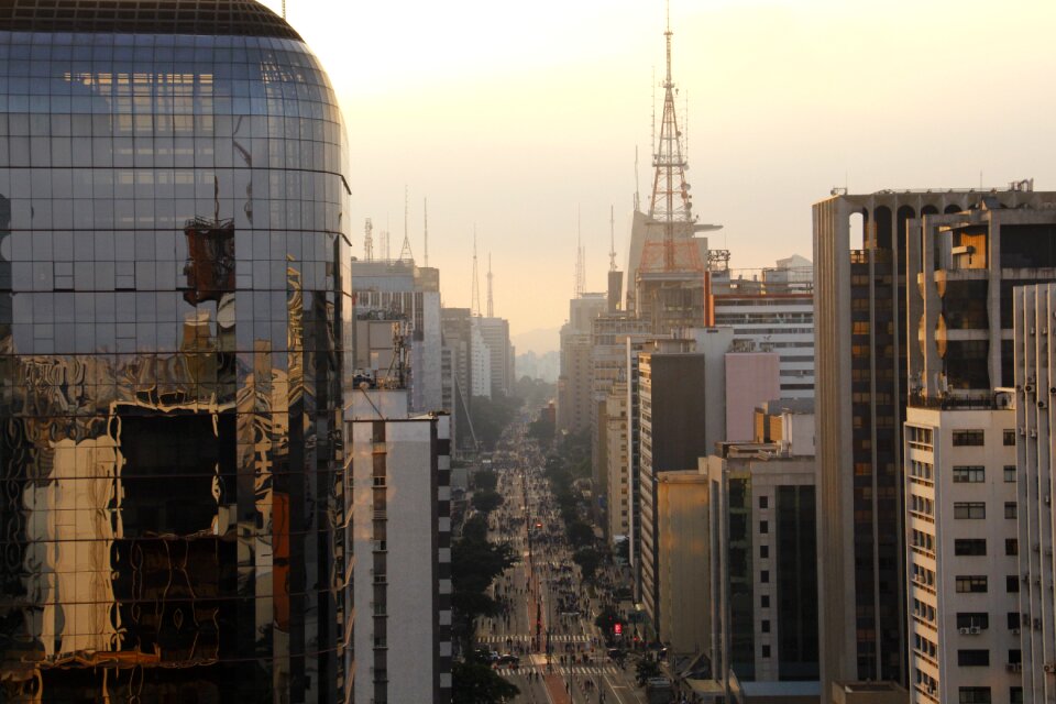 Buildings urban modern