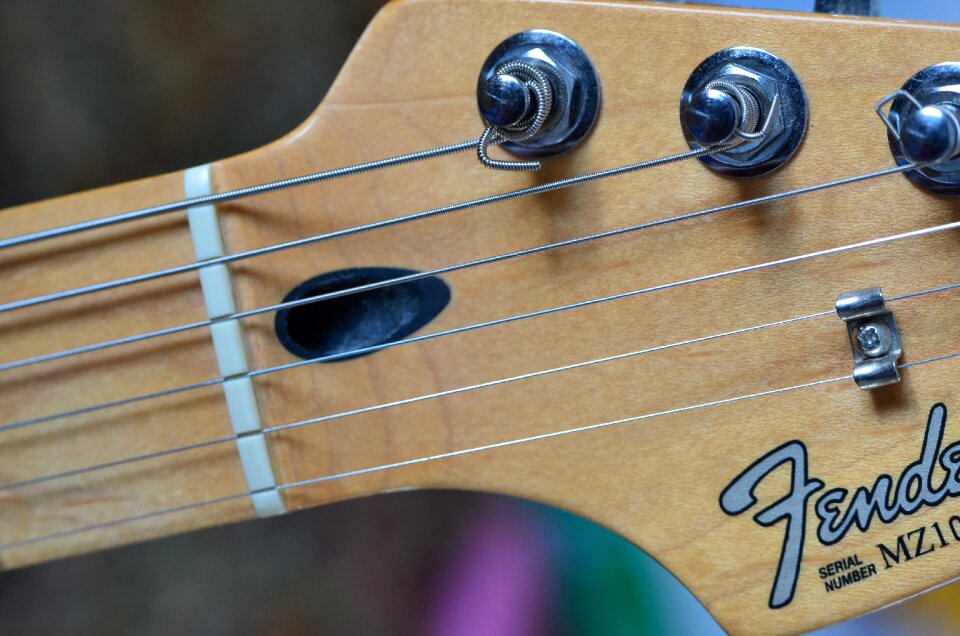 Instrument musician fender