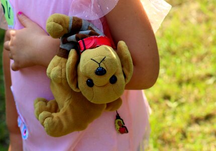 The mascot cuddly friend