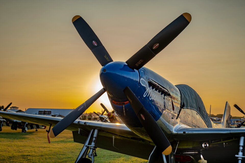 Vintage flight plane