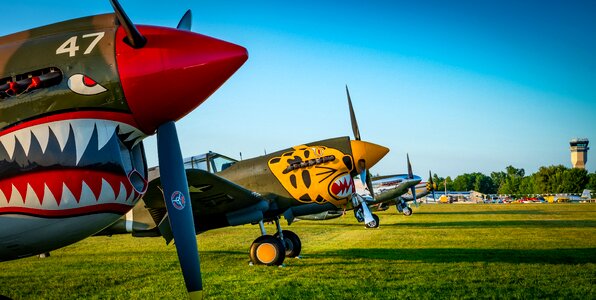 Vintage flight plane