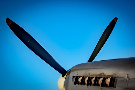 Vintage flight plane photo