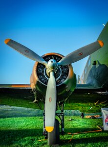 Vintage flight plane photo