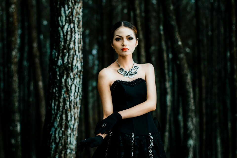 Fashion black fashion black beauty