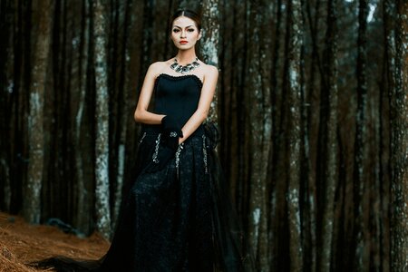 Portrait fashion glamour