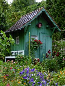 Romantic cottage idyllic