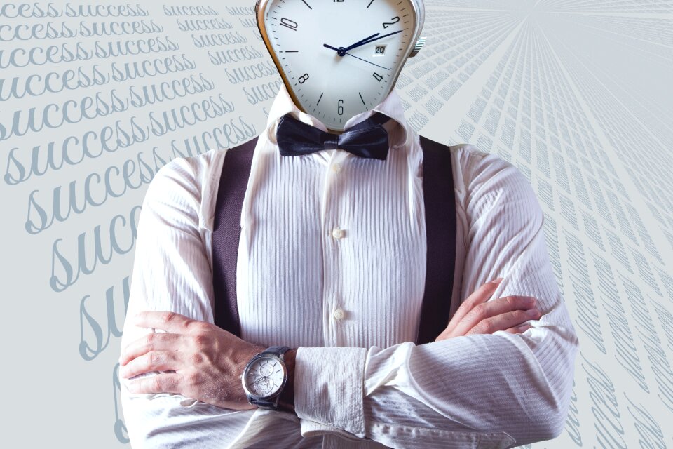 Success manager person