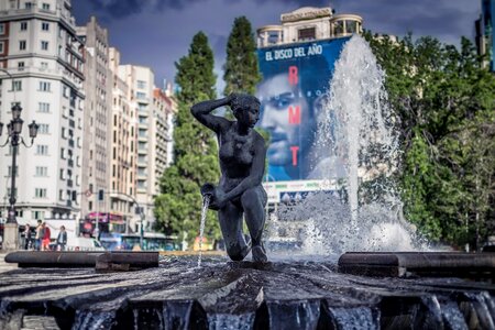 Plaza spain architecture photo