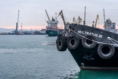 Cargo sea shipping photo