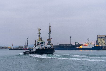 Cargo sea shipping photo