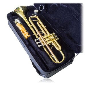 Isolated brass jazz