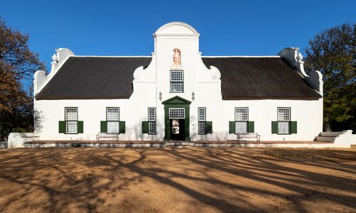 Cape dutch house building
