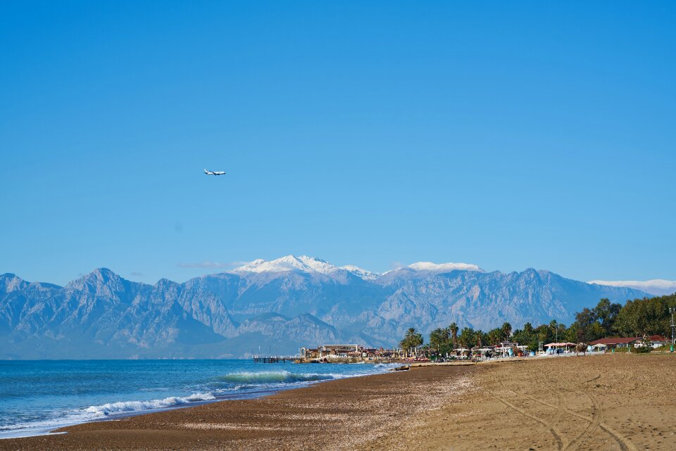 Marine water beach