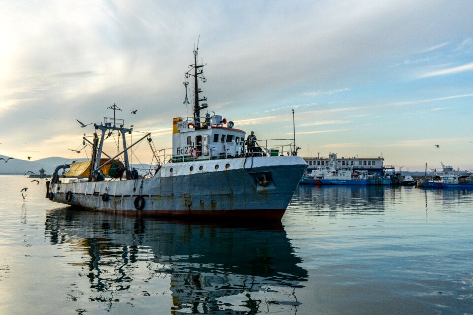 Ship vessel ocean