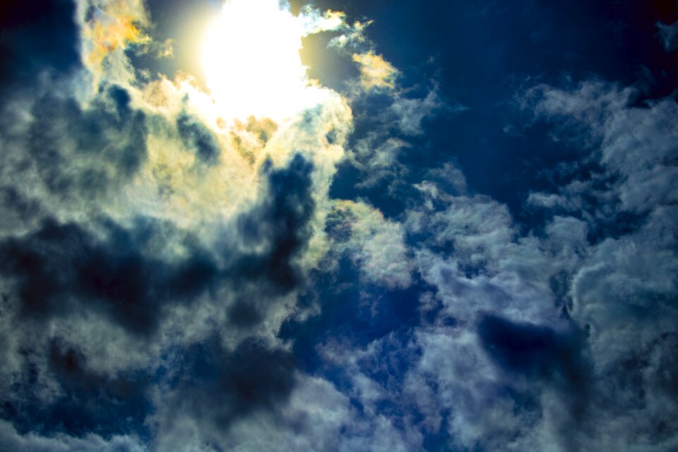 Clouds landscape nature