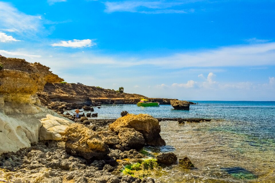Nature landscape coastline
