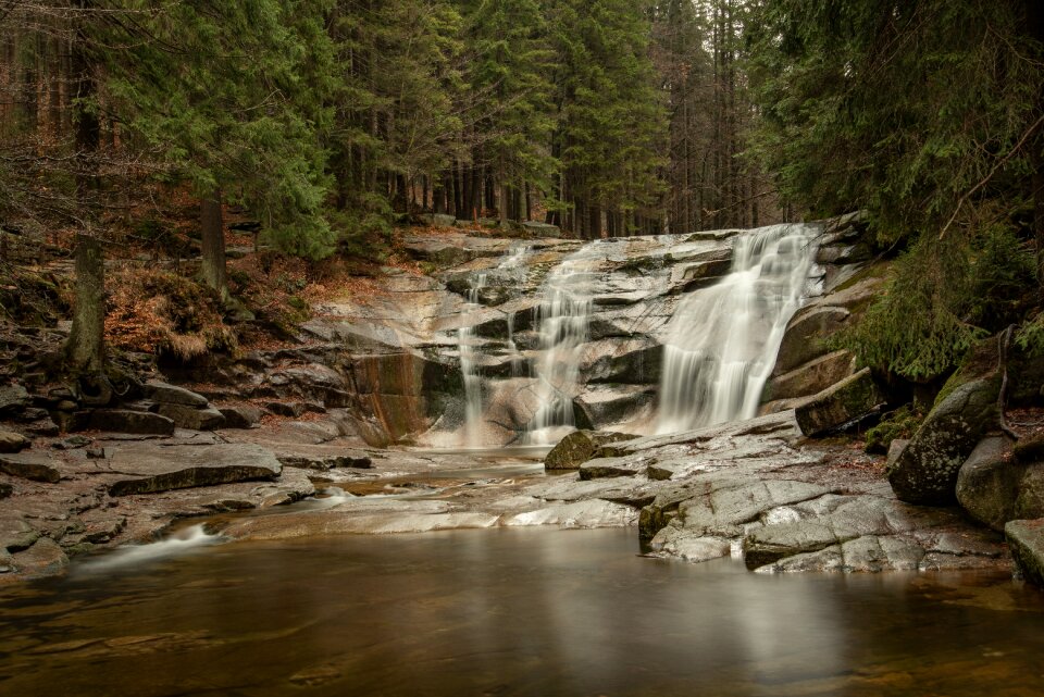 Stones water-level stream