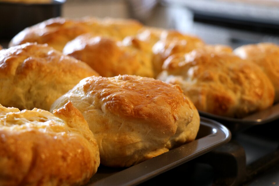Fresh baked crust
