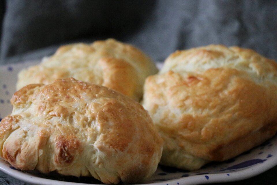 Fresh baked crust