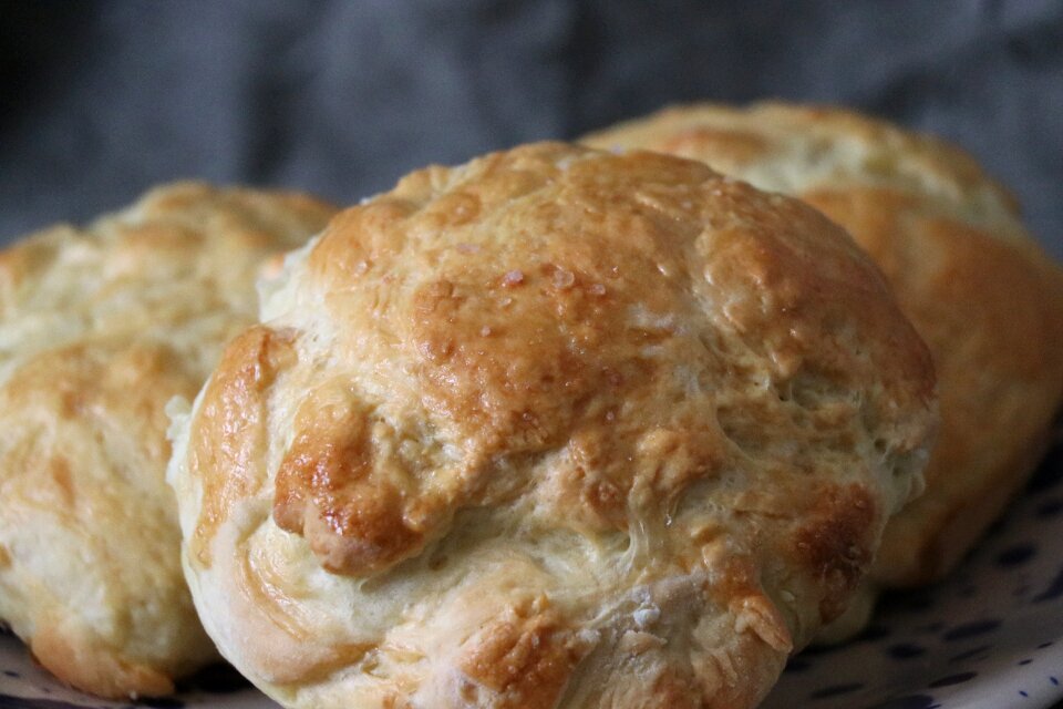 Fresh baked crust