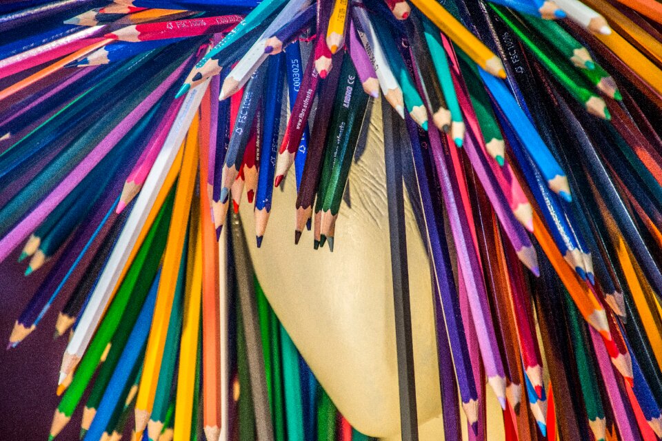 Modern abstract color