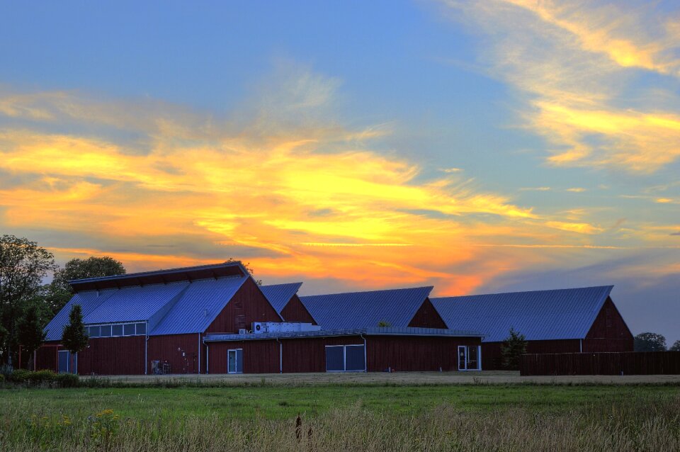 Sweden sunset evening