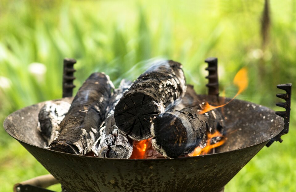 Flame campfire hot