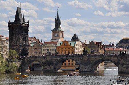 Architecture river bridge