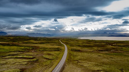 Dji sky mountains photo