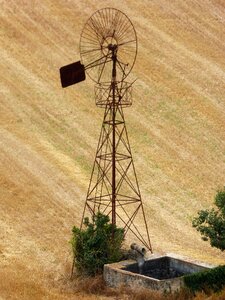 Old abandoned windmill