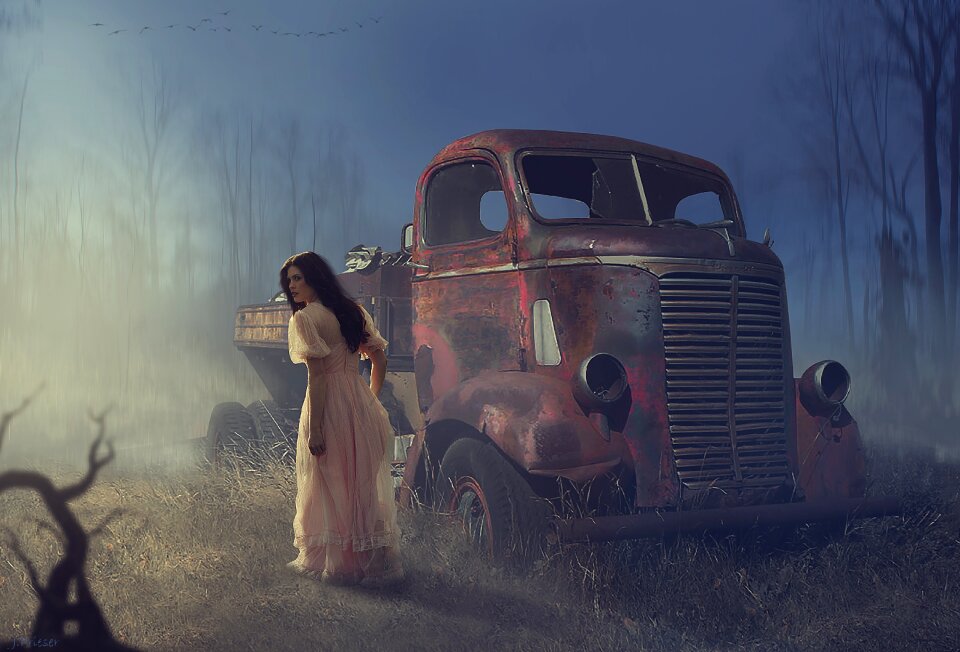 Automotive vehicle rustic