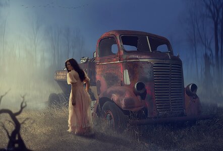 Automotive vehicle rustic