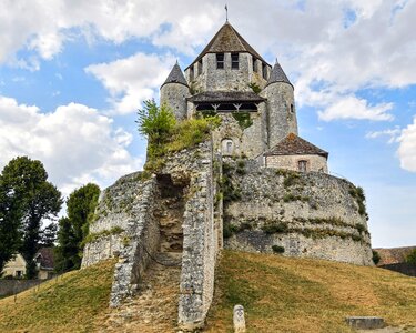 Medieval walls middle age photo