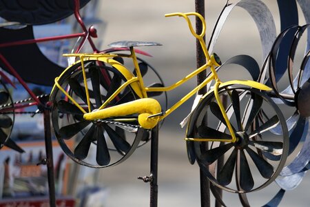 Bike metal colorful bike photo