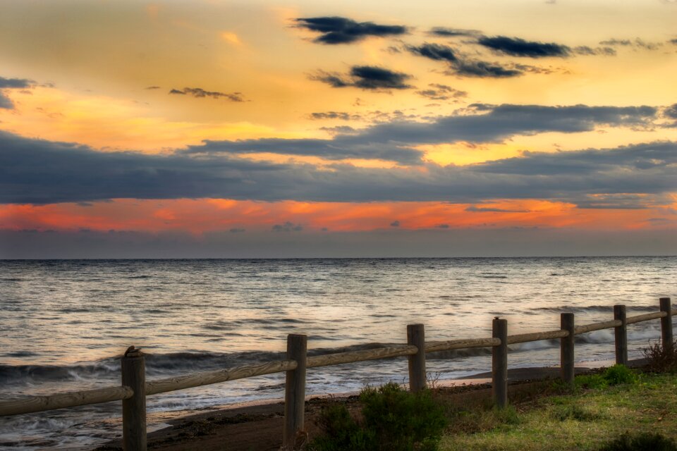 Sky landscape romantic