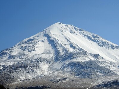 Landscape mountaineering nevado photo