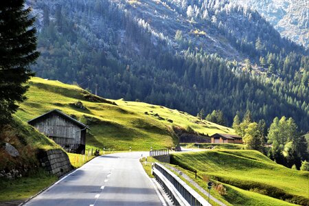 Highway transport alpine photo