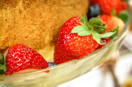 Strawberry fork bunted