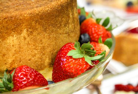 Strawberry fork bunted