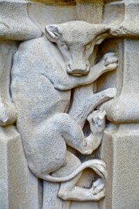 Stone motif figure photo