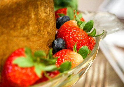 Strawberry fork bunted