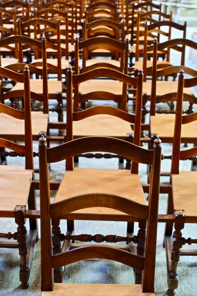 Church congregation seating