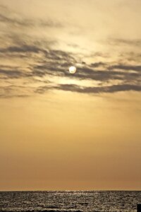 Ocean beach sunrise