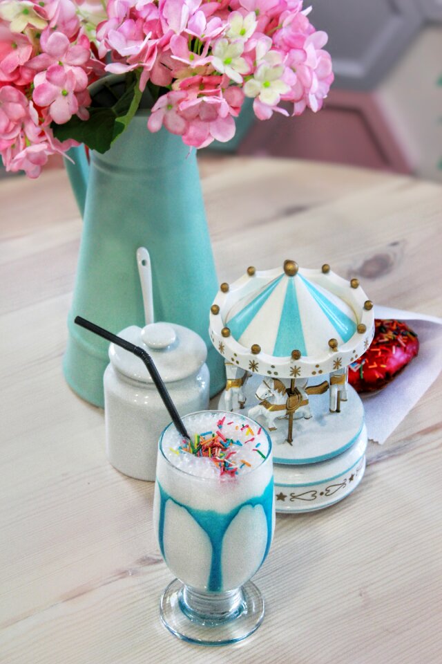 Glass table drink