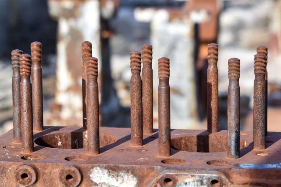 Rusty screws tractor