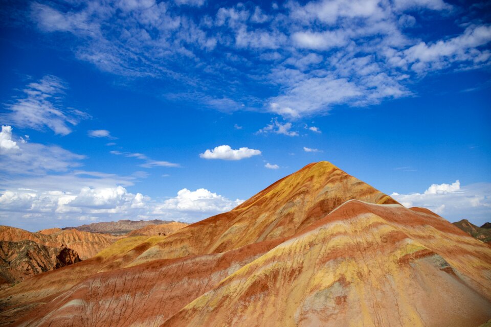 Earth landscape zhangye
