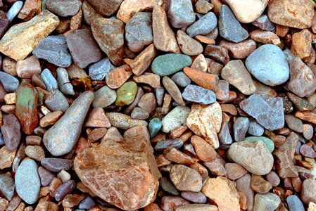 Material pebble stones