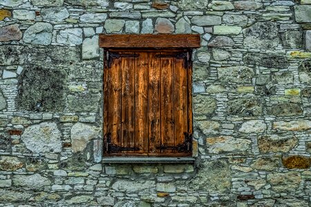 Brick stone architecture photo