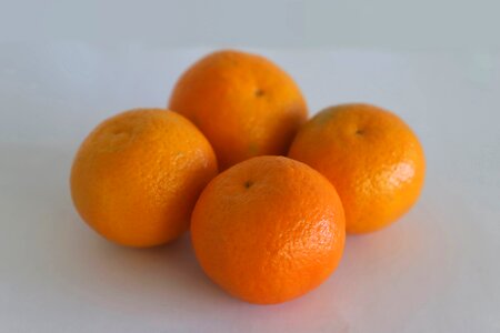 Tangerines eat food photo