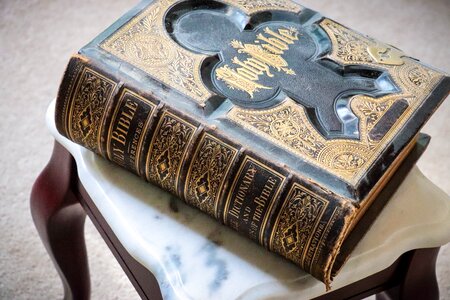 Holy book ancient text